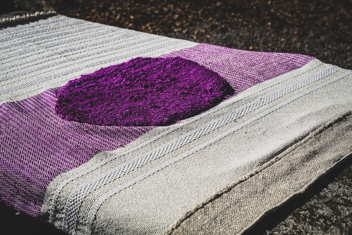 Il cerchio della VIta, tessitura a mano - immagine 2