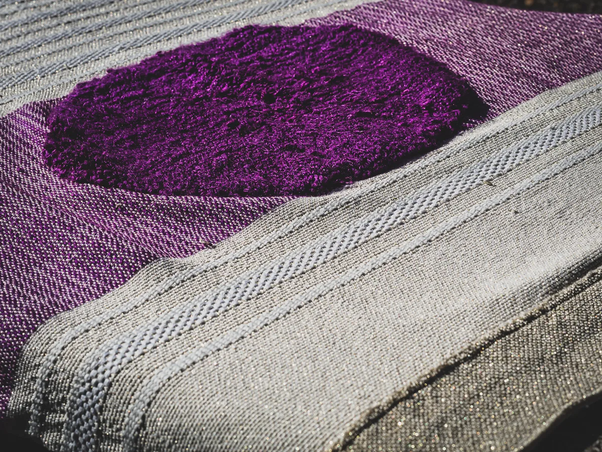 Il cerchio della VIta, tessitura a mano